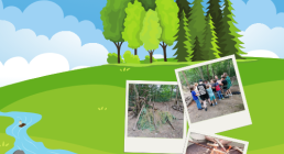 Grafik von Natur und Wald